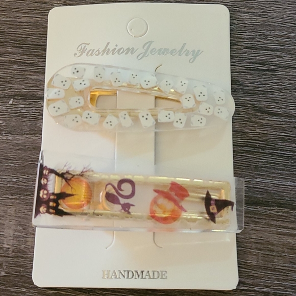 Accessories - 🎃Acrylic Halloween Barrette Set